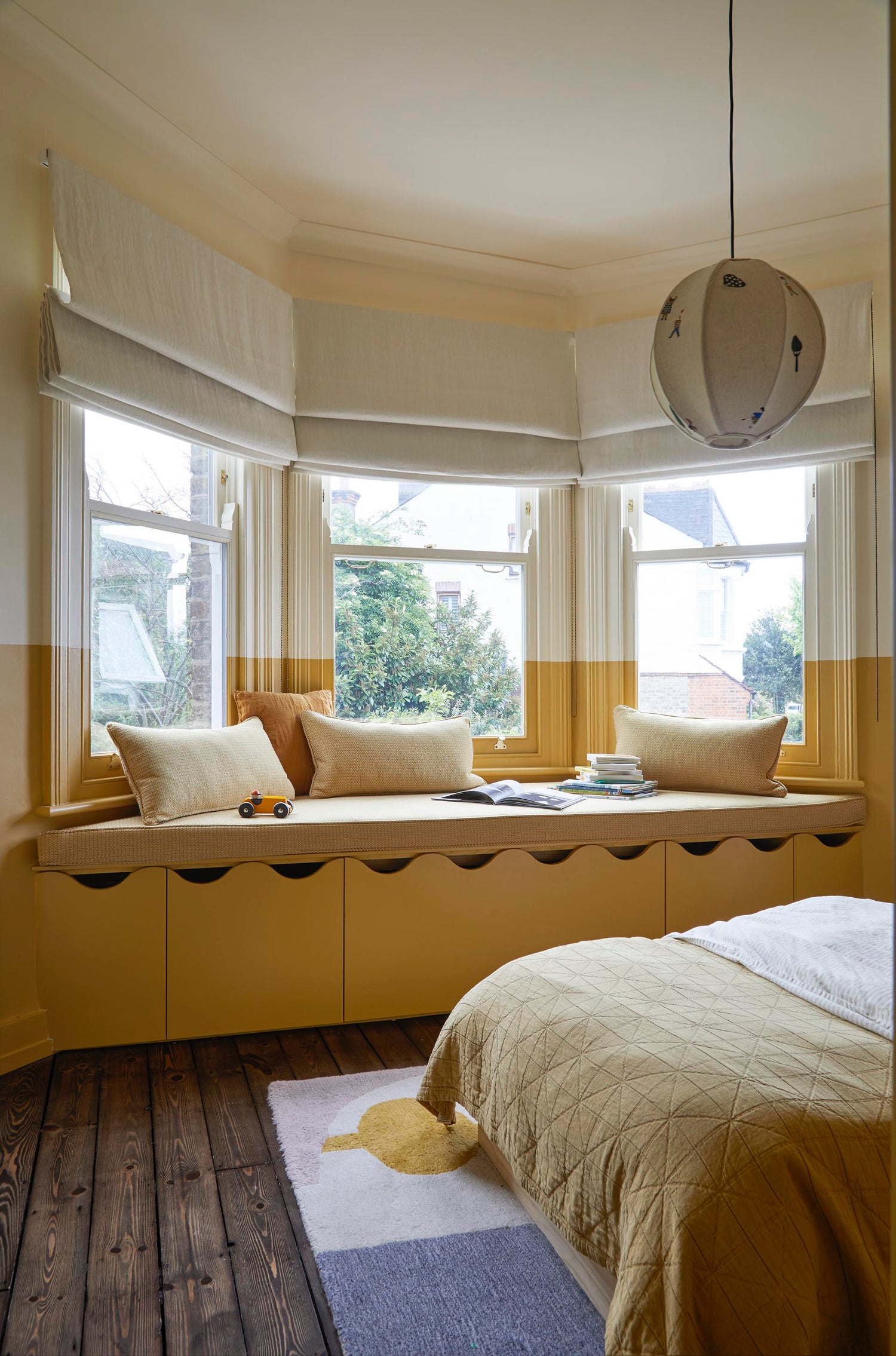 Window Seat, window seat design, window seat ideas, window seat inspiration, window seat storage, bedroom, living room, banquette seating, banquette seating with storage, bay window seat, joinery detail, joinery design, modern joinery, bespoke window seat, custom window seat, Built-in window seat, interior design